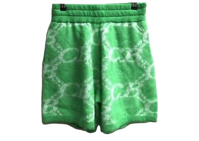 Cole Buxton Streetwear Cole Buxton Monogram Knit Shorts 'Green'