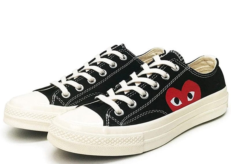 Comme des Garçons PLAY x Converse Chuck 70 Ox 'Black' – Court Order