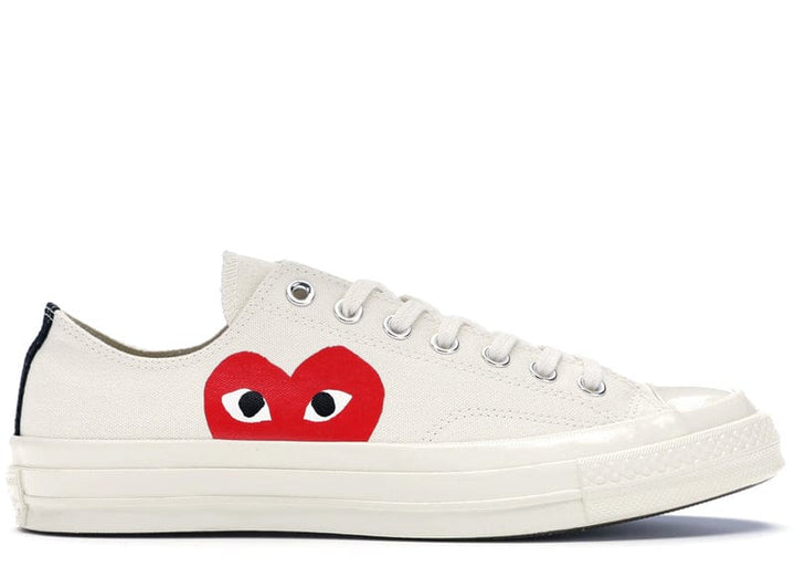 Comme des GarΓ§ons PLAY x Converse Chuck 70 Ox 'White' β Court Order