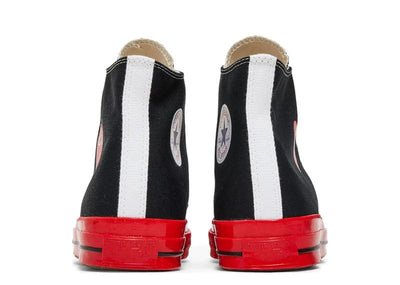 Converse Sneakers Converse Chuck Taylor All-Star 70 Hi Comme des Garcons PLAY Black Red Midsole