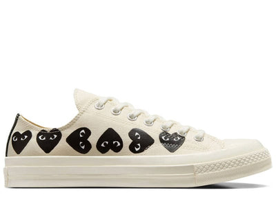 Converse sneakers Converse Chuck Taylor All Star 70 Ox Comme des Garcons PLAY Multi-Heart Milk