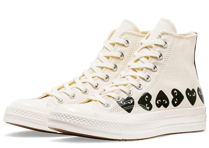 Cdg converse multi heart black hotsell