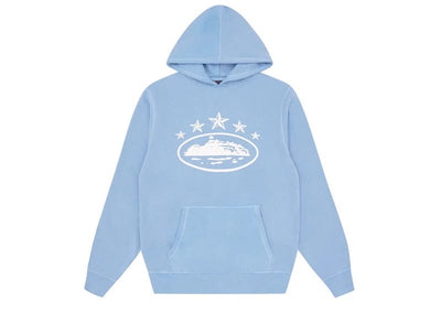 Corteiz streetwear Corteiz 5 Starz Alcatraz Hoodie Baby Blue