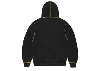 Corteiz Streetwear Corteiz Alcatraz Contrast Hoodie Black/Yellow