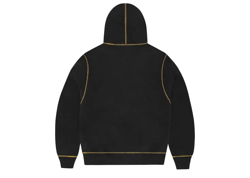 Corteiz Streetwear Corteiz Alcatraz Contrast Hoodie Black/Yellow