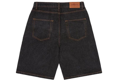 Corteiz streetwear Corteiz Alcatraz Denim Shorts Washed Black