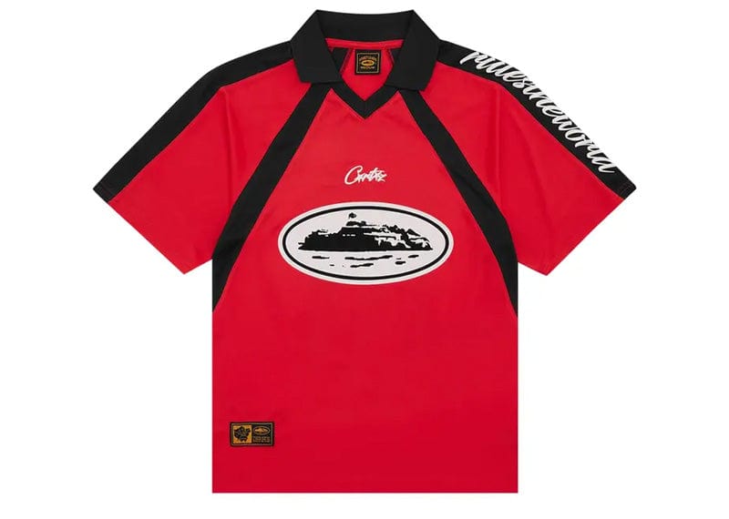 Corteiz streetwear Corteiz Alcatraz Football Jersey Red