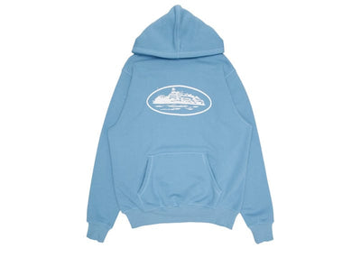Corteiz streetwear Corteiz Alcatraz Hoodie Baby Blu