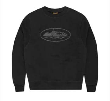Corteiz Streetwear Corteiz Alcatraz Sweatshirt Triple Black