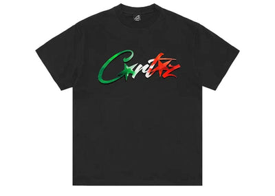 Corteiz streetwear Corteiz Allstartz Italia Tee Black