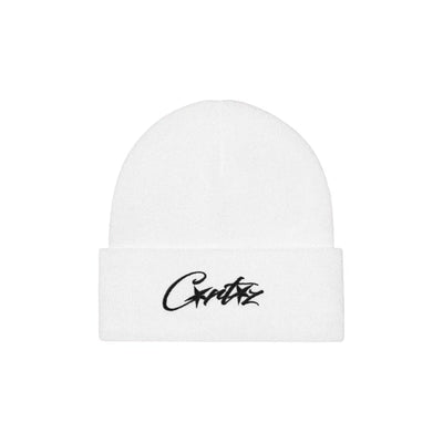 Corteiz Accessories Corteiz Allstarz Folded Beanie White