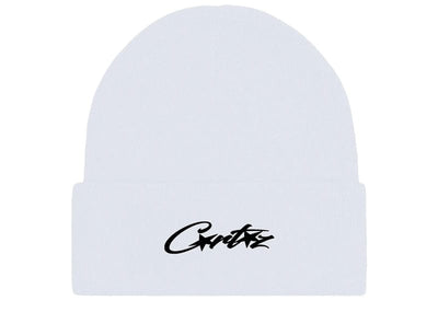 Corteiz Accessories Corteiz Allstarz Folded Beanie White