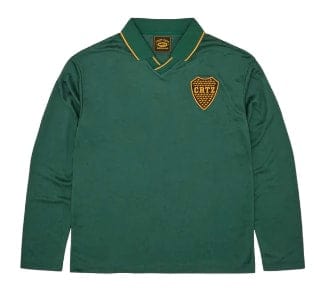 Corteiz Streetwear Corteiz Boca Senior Long Sleeve Jersey Forest Green