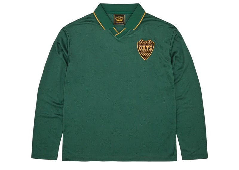 Corteiz Streetwear Corteiz Boca Senior Long Sleeve Jersey Forest Green