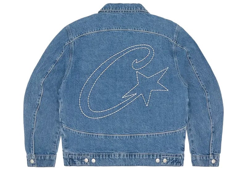 Corteiz C-Star Denim Trucker Jacket Blue – Court Order