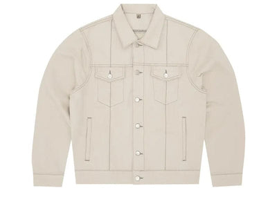 Corteiz Streetwear Corteiz C-Star Denim Trucker Jacket Natural