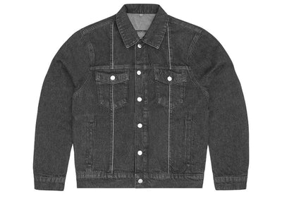 Corteiz streetwear Corteiz C-Star Stitch-Down Denim Jacket Black