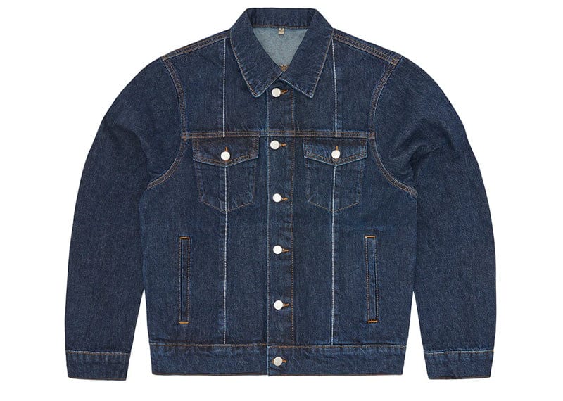 Corteiz streetwear Corteiz C-Star Stitch-Down Denim Jacket Dark Wash
