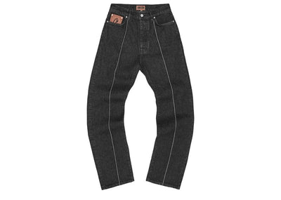 Corteiz streetwear Corteiz C-Star Stitch-Down Jeans Black