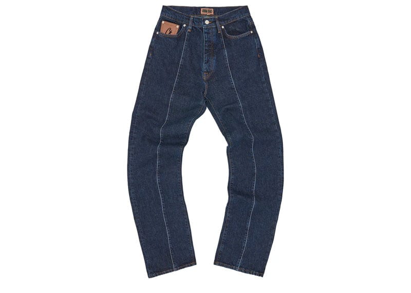 Corteiz streetwear Corteiz C-Star Stitch-Down Jeans Dark Wash