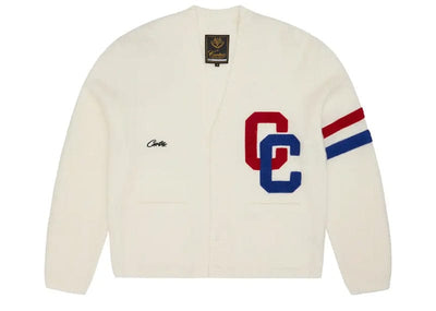 Corteiz Streetwear Corteiz College Cardigan Cream