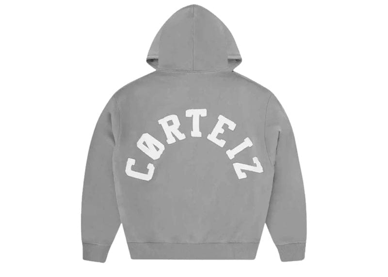Corteiz Colly Arch Zip Hoodie Pewter – Court Order