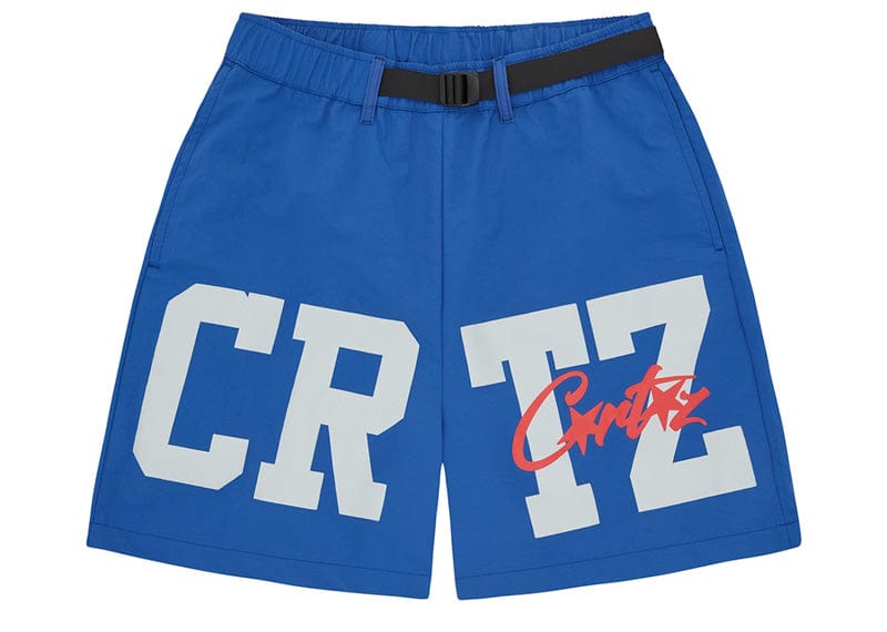 Corteiz streetwear Corteiz Crtz Nylon Shorts Royal Blue