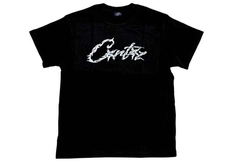 Corteiz Streetwear Corteiz Fiery Logo Tee Black