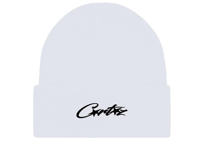 Corteiz Accessories Corteiz Folded Allstarz Beanie White