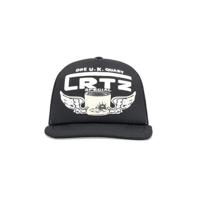 Corteiz Accessories Corteiz Gasolina Trucker Cap Black