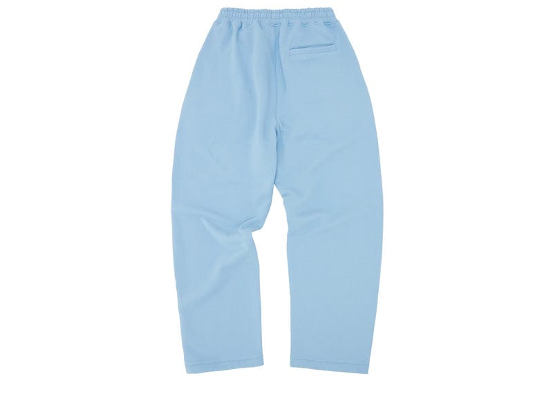 Corteiz Streetwear Corteiz Island Puff Print Open Hem Sweatpant Baby Blue