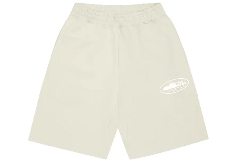 Corteiz Streetwear Corteiz Island Puff Print Sweatshort Off White