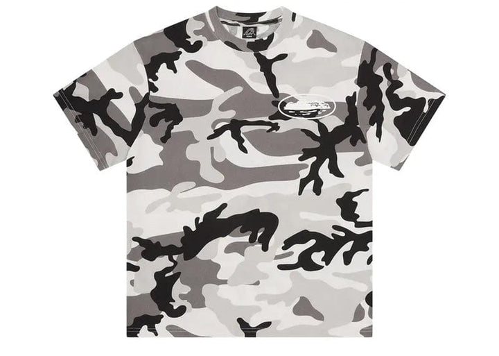 Corteiz Island Puff Print Tee Arctic Camo – Court Order
