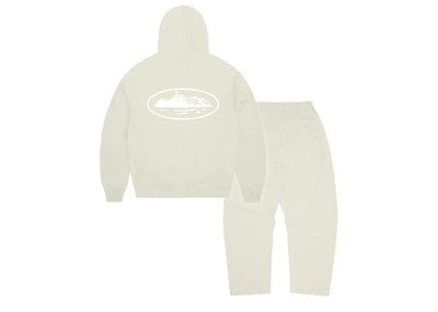 Corteiz Streetwear Corteiz Island Puff Print Tracksuit Off White