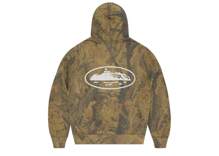 Corteiz Island Puff Print Zip Hoodie Forest Camo – Court Order