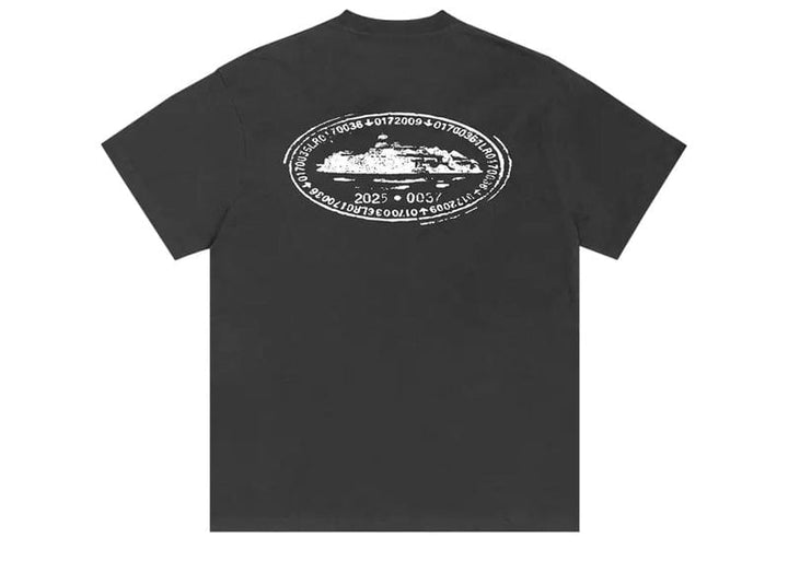 Corteiz Island Stamp Tee 'Black' – Court Order
