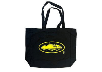 Corteiz Accessories Corteiz Island Tote Bag Black/Yellow