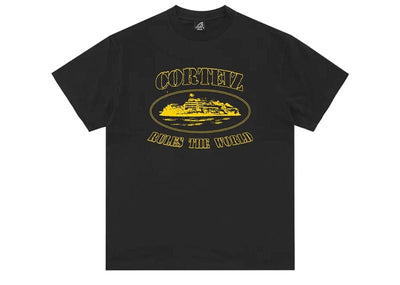 Corteiz Streetwear Corteiz OG Alcatraz Tee Black/Yellow