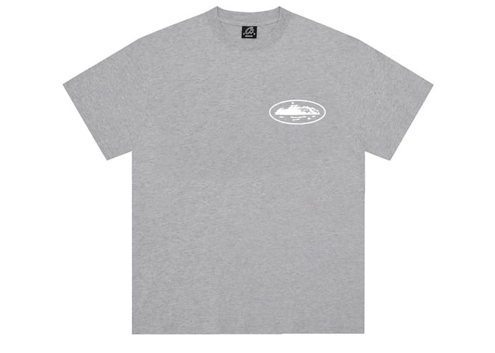 Corteiz Tシャツ グレー Sサイズ Corteiz OG Island T-shirt Heather Grey – Court Order