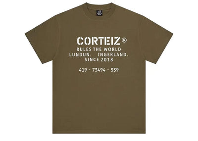 Corteiz Streetwear Corteiz OG Stencil Tee Khaki