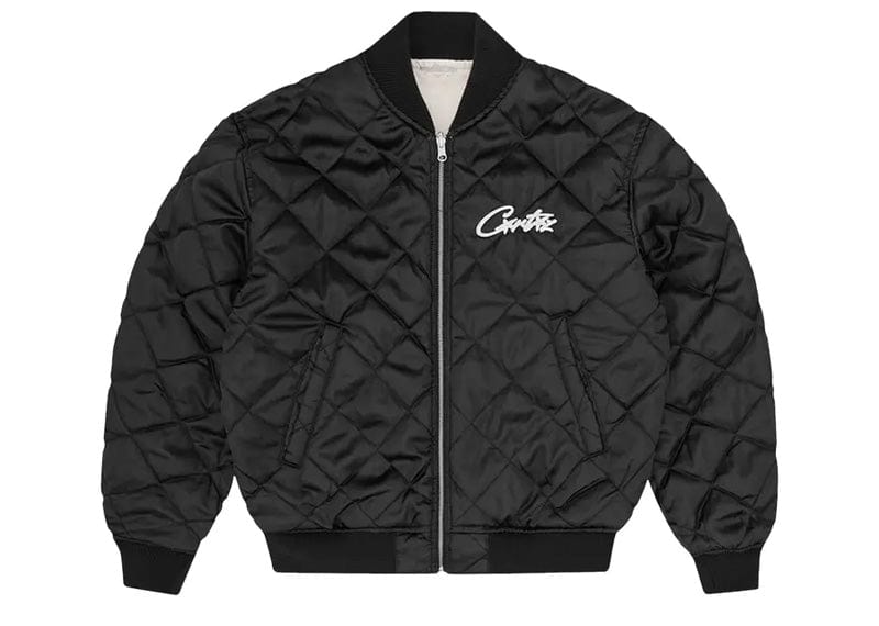 Corteiz streetwear Corteiz Reversible Bomber Jacket Off White/Black