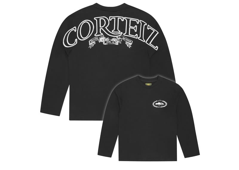 Corteiz Royale Heavyweight Long Sleeve Tee Black – Court Order