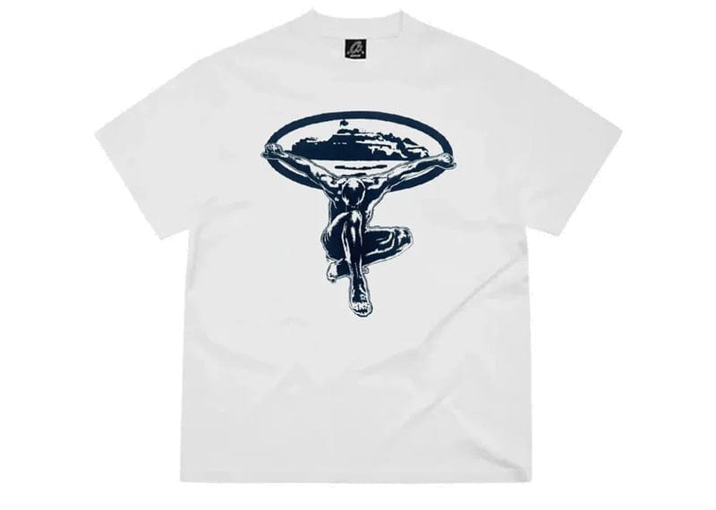 Corteiz Streetwear Corteiz RTW Alcatraz Statue Tee White