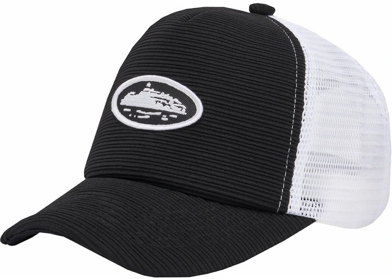 Corteiz streetwear Corteiz Short Peak Trucker Black