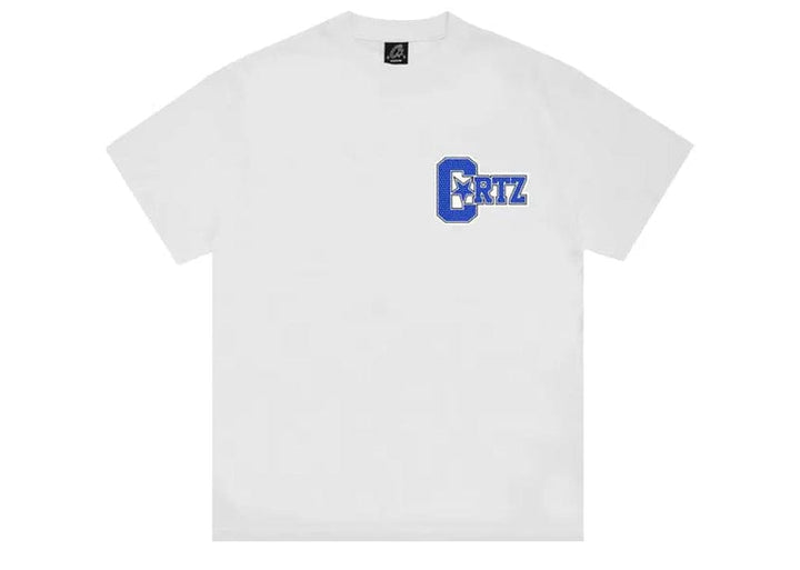 Corteiz Star Mesh Tee White/Blue – Court Order