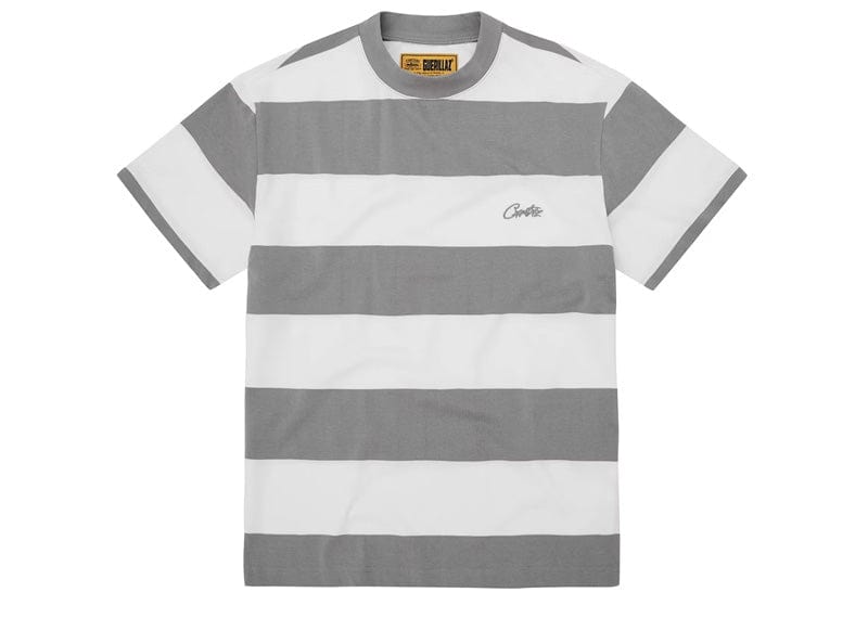 Corteiz streetwear Corteiz Striped Tee Grey