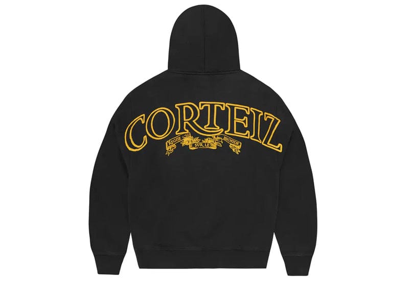 Corteiz Streetwear Corteiz Superior Royale Zip Hoodie Black/Yellow