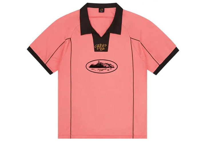 S*r様 corteiz polo shirt-pink Corteiz Talismo Football Jersey Pink – Court Order