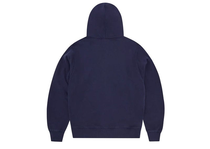 Corteiz Thick Stitch Allstarz Logo Print Zip Hoodie Navy – Court Order