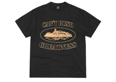 Corteiz streetwear Corteiz x Cental Cee Can't Rush Greatness Tee Black